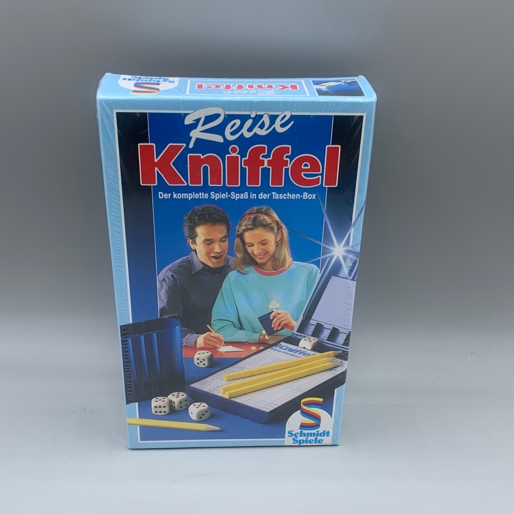 Reise Kniffel Travel German Dice Game New in Box